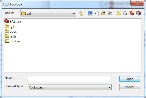 Add toolbox dialog window.